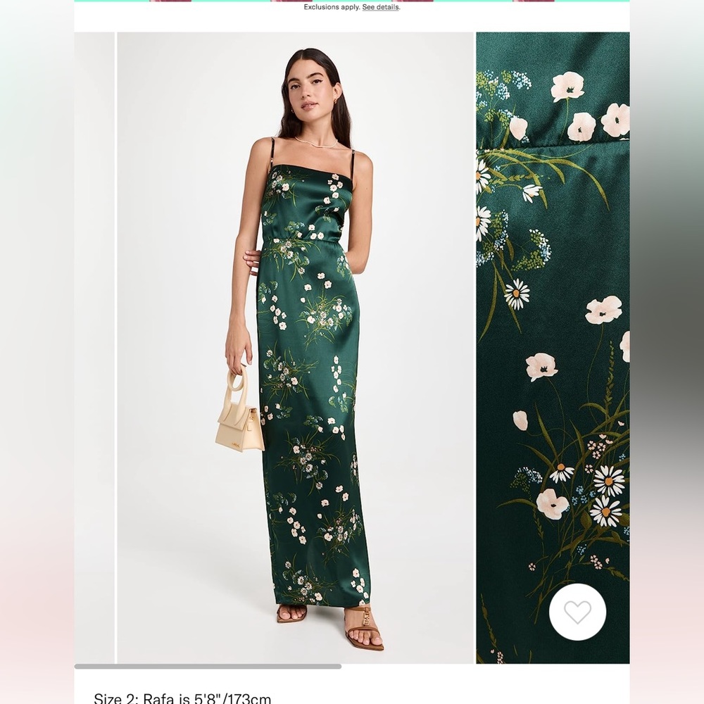 Reformation silk dress